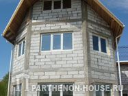 Европейское качество строительства дома из пеноблоков в Подмосковье